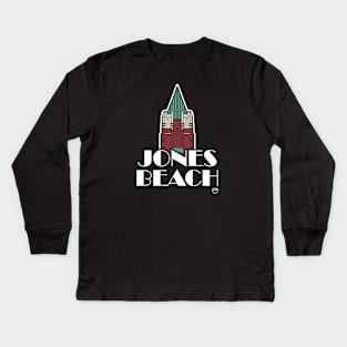 Jones Beach Kids Long Sleeve T-Shirt